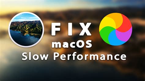 Fix macOS Big Sur Slow Performance in General