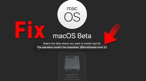 Fix the Operation Couldn’t be Completed BiErrorDomain Error 3