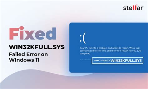 Fix win32kfull BSOD Error Windows 11