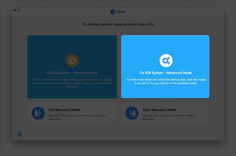 FixGo: Advanced Mode