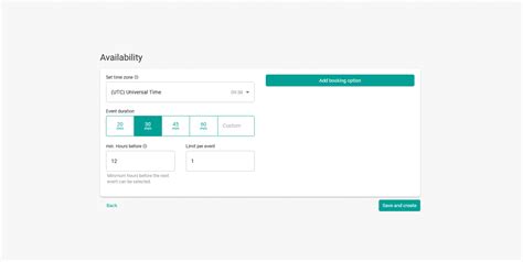 Fixed Dates and Time