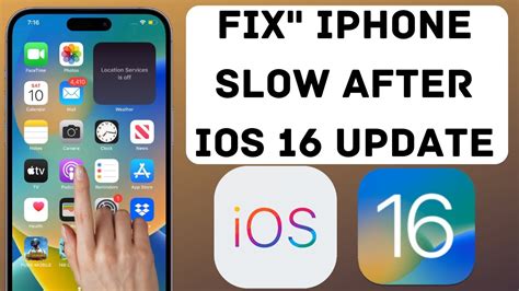 Fixed the Slow Moving iPhone After Software Update
