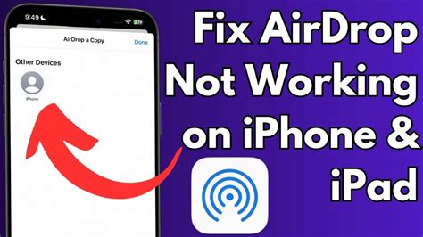 Fixing AirDrop Not Working Issues on iPhone and iPad