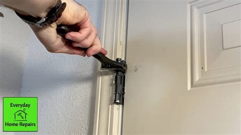Fixing a Sticking Door