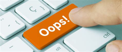 Fixing errors
