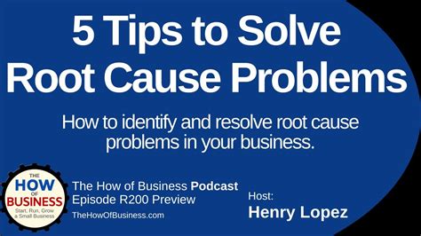 Fixing the root of the problem