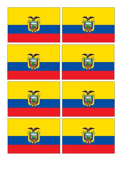 Flag Of Ecuador Printable