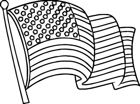 Flag Printable Coloring Pages