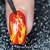 Flames of Confidence: Bold Devil Nails That Empower Your Presence