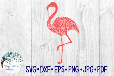 Download Flamingo Mandala DXF Files