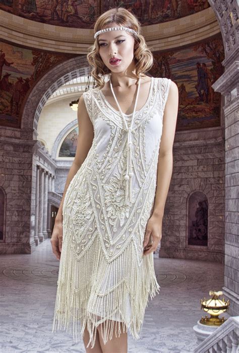 Unleashing the Glamour! Discover Your Dream Flapper Inspired Wedding Dress and Ignite Your Inner Diva.