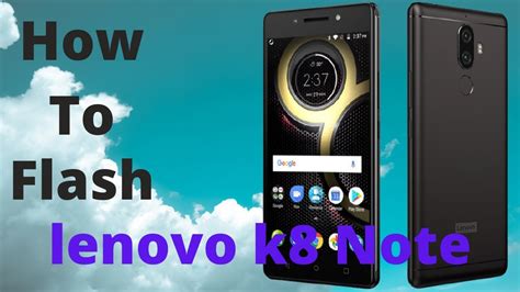 Flash Lenovo K8 Note Via Sp Flashtool