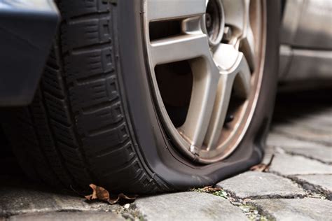 Flat Tire Damage