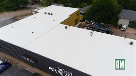 Flat roof damage Atlanta