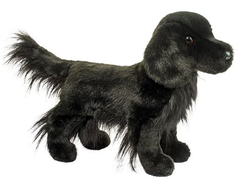 Bring Home the Joy of a Flat-Coated Retriever with our Adorable Stuffed Animal Collection - Perfect for Any Dog Lover!