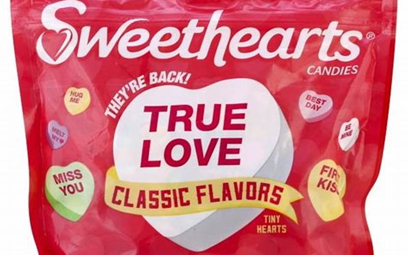 Flavors Of Candy Hearts