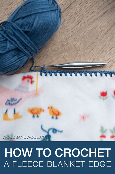 Fleece Crochet Blanket