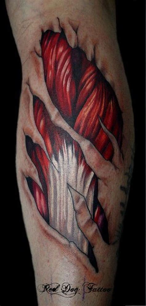 101 Amazing Ripped Skin Tattoo Ideas That Will Blow Your