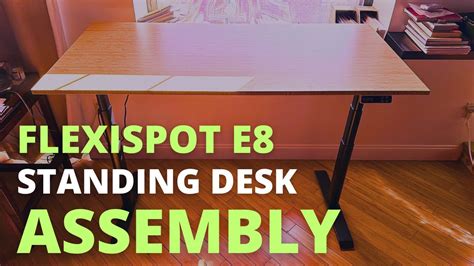 FlexiSpot E8: Assembly and functionality