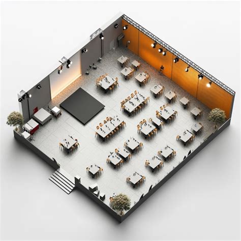 Flexible event space multiple access points