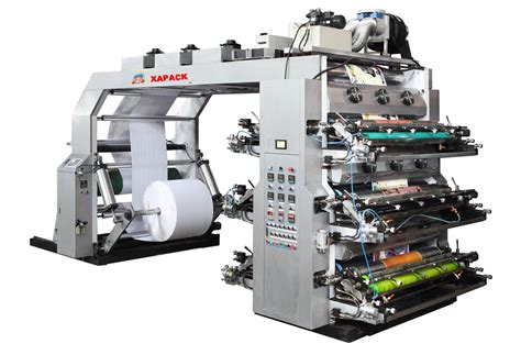 Advanced Flexo Printing Machine: 6 Colour Efficiency for High-Quality Results
