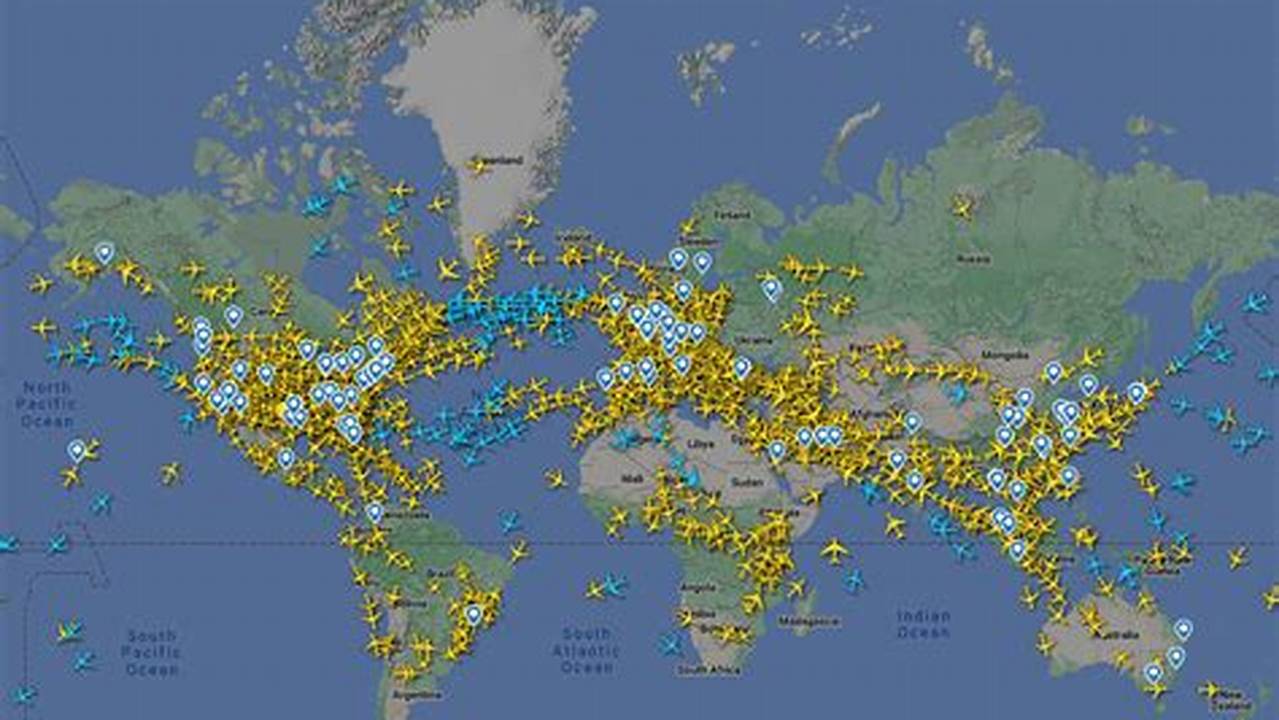 Flight Radar 24 Live Map 2025