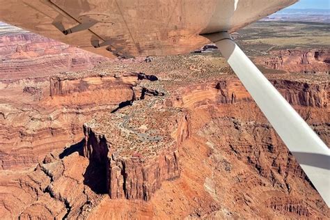 Flight over Canyonlands
