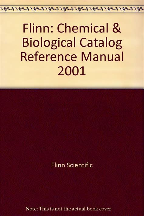 Flinn Scientific Catalog Reference Manual