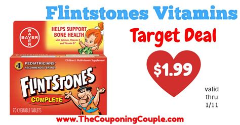 Flintstone Vitamins Coupons Printable