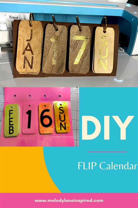 Flip Calendar Diy