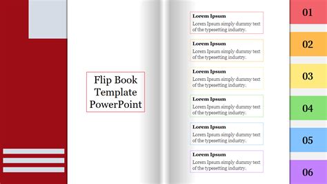Flipping Book Powerpoint Template