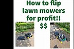Flipping Lawn Mowers For-Profit