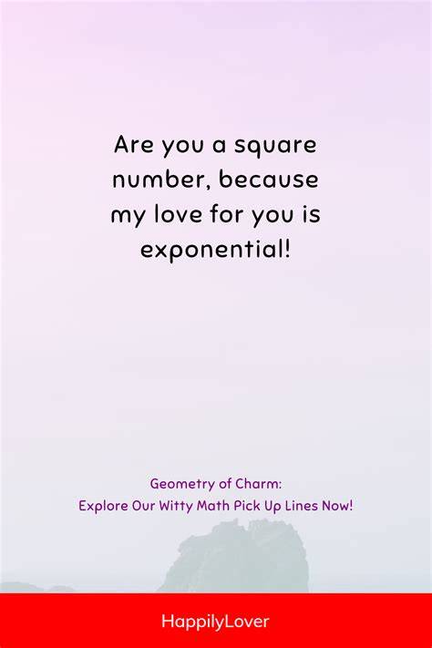 Flirty Math Pick Up Lines