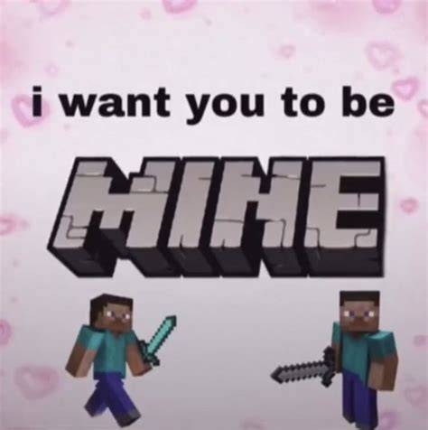 Flirty Minecraft Pick Up Lines