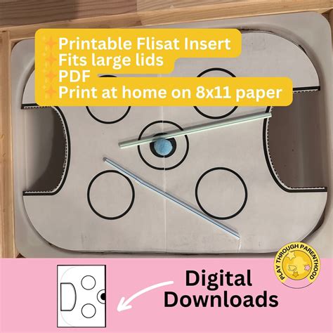 Flisat Insert Template Free