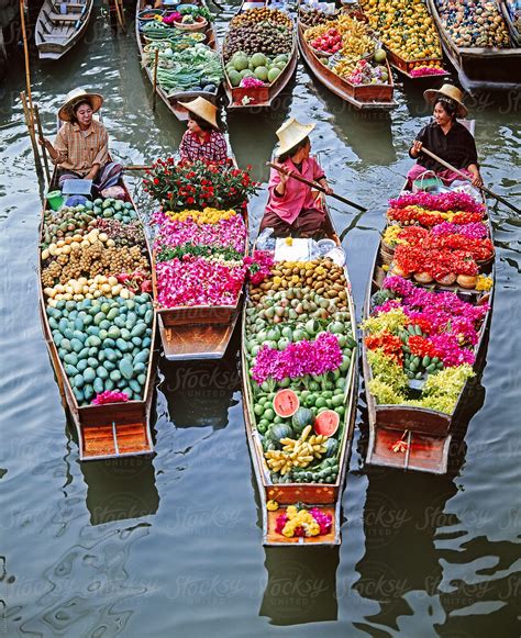 Floating Market Boats