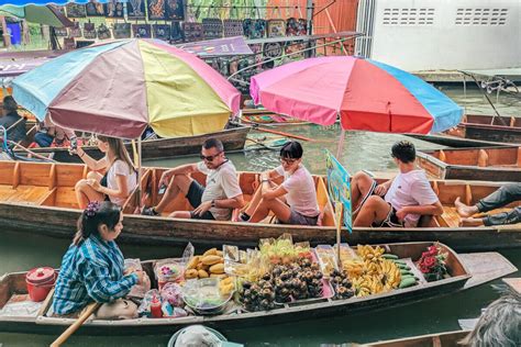 Floating Market Crowd