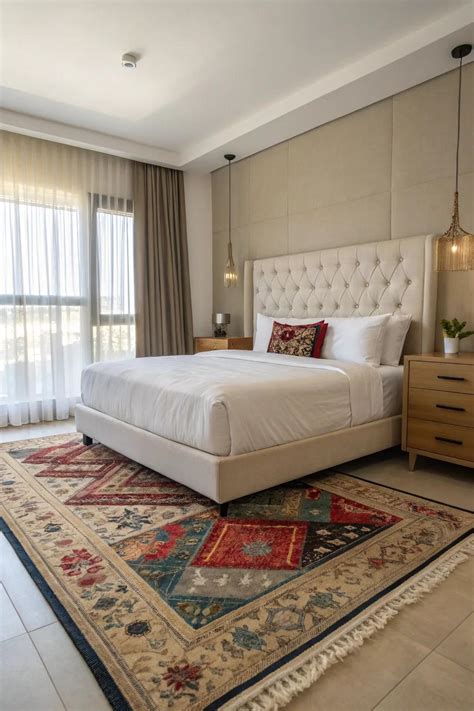 Floating rug technique