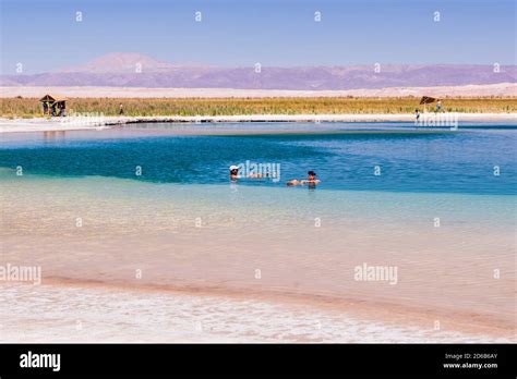 Floating in Cejar Lagoon