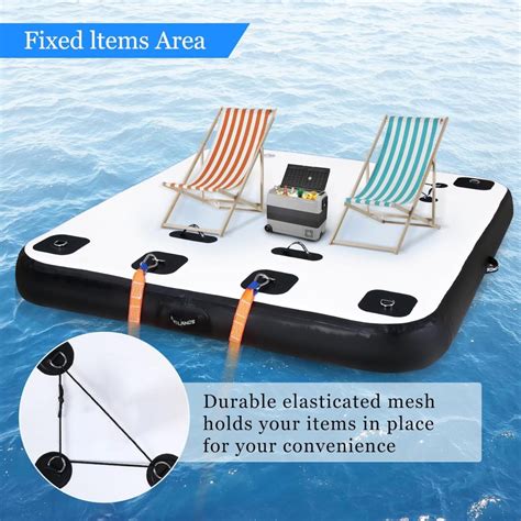 Floating snubar platform