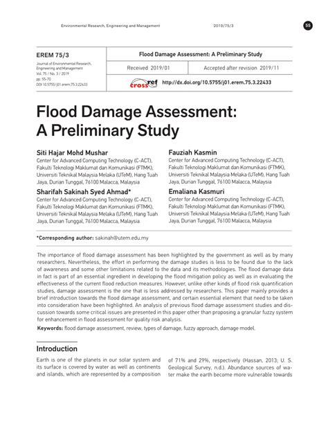 Flood Damage Assessment Austin