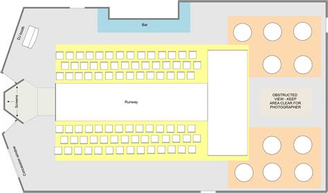 Floor Plan For An Event