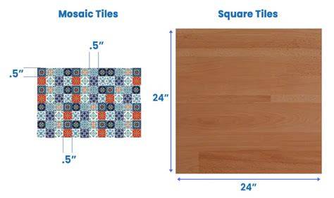 Floor Tile Length