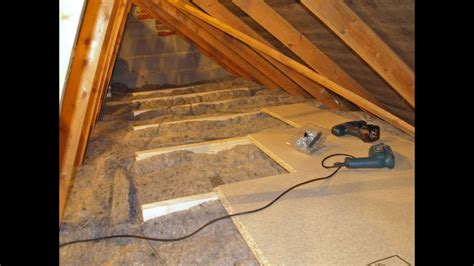 Flooring A Loft Over Insulation
