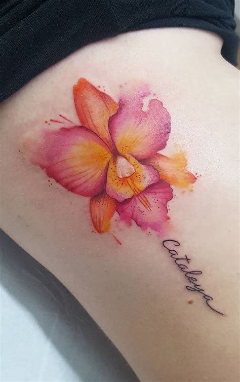 Flor Cattleya Tattoo Significado