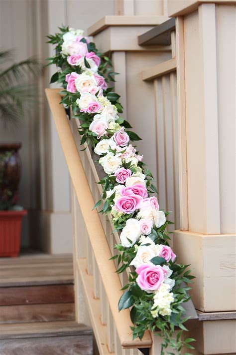 Floral Stair Garland: Adding A Touch Of Nature To Your Home