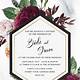 Floral Wedding Invitation Templates Free Download