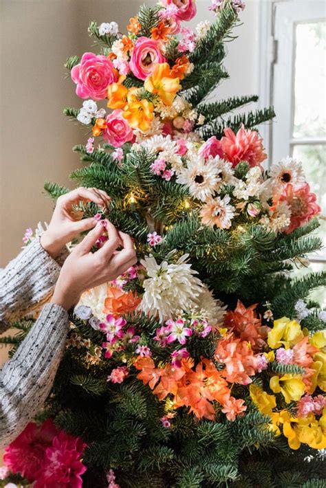 Floral Christmas Tree