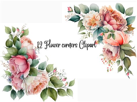 Download Floral Corners Printable