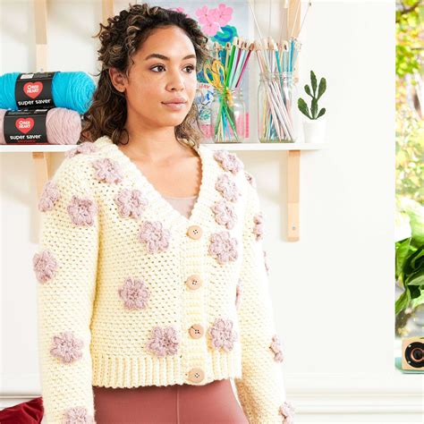 Floral Crochet Cardigan
